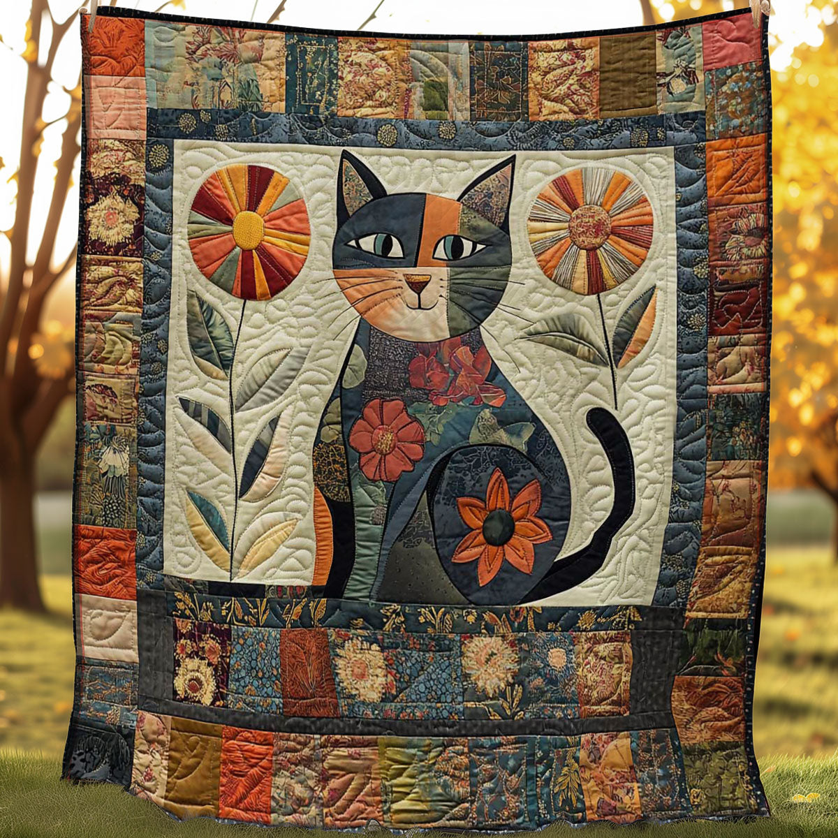 Purrfect Cat WN0208028CL Quilt