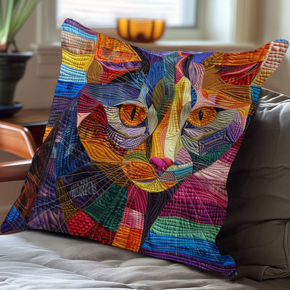 Purrfect Cat WN2607061CL Quilt Pillow Case