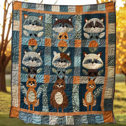 Raccoon Harvest Glow WN0808107CL Quilt