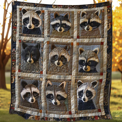 Raccoon Haven WN0808050CL Quilt