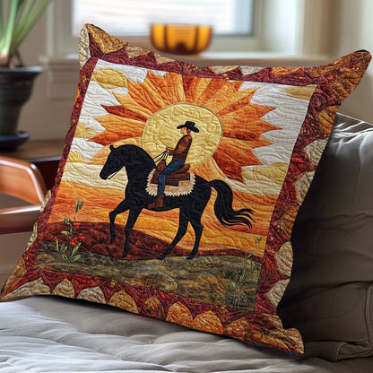 Radiant Sun Cowboy WN0108009CL Quilt Pillow Case