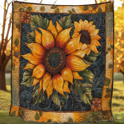 Radiant Sunflowers WN3007044CL Quilt