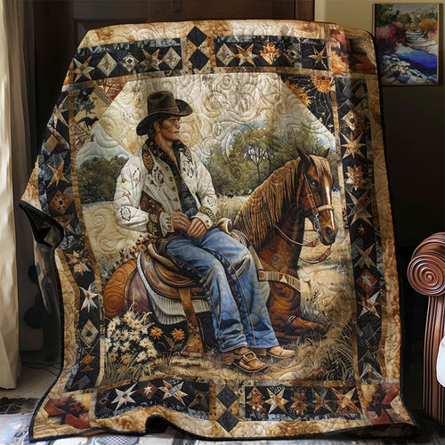 Ranch Cowboy Throw WN2108010CL Quilt