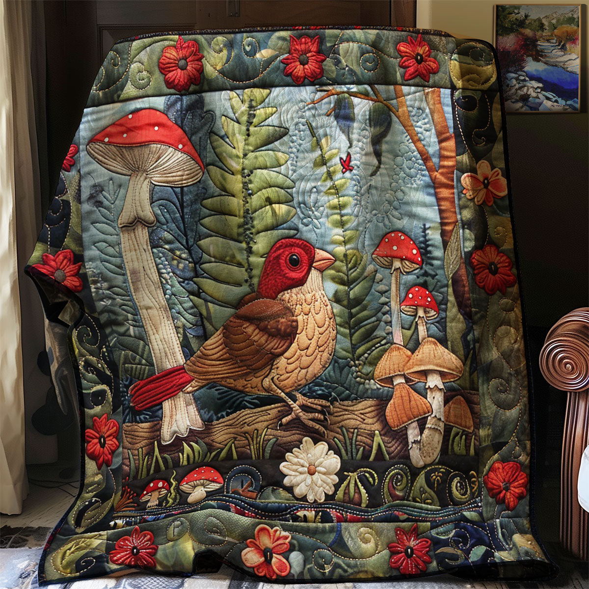 Red Bird WM3007001CL Quilt