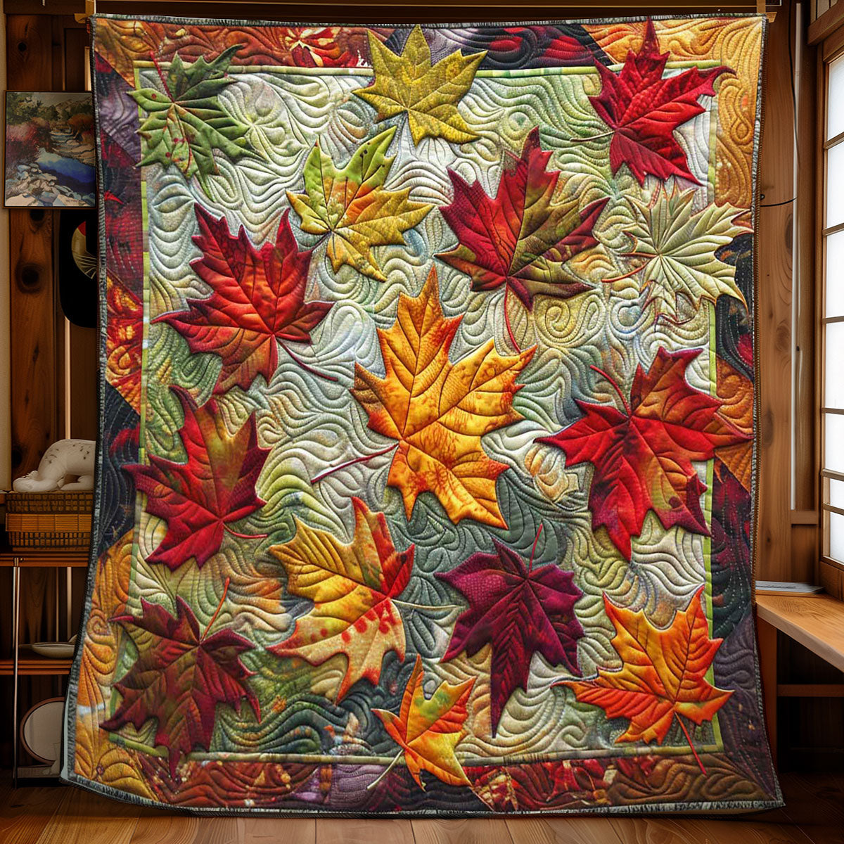 Red Maple Harvest WN1908035CL Quilt