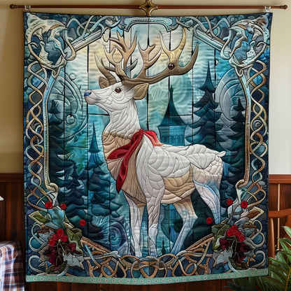 Red Scarf Deer Tales WN0909069CL Quilt