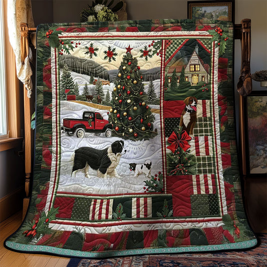 Red Truck Bernese Mountain Joy WN3008007CL Quilt