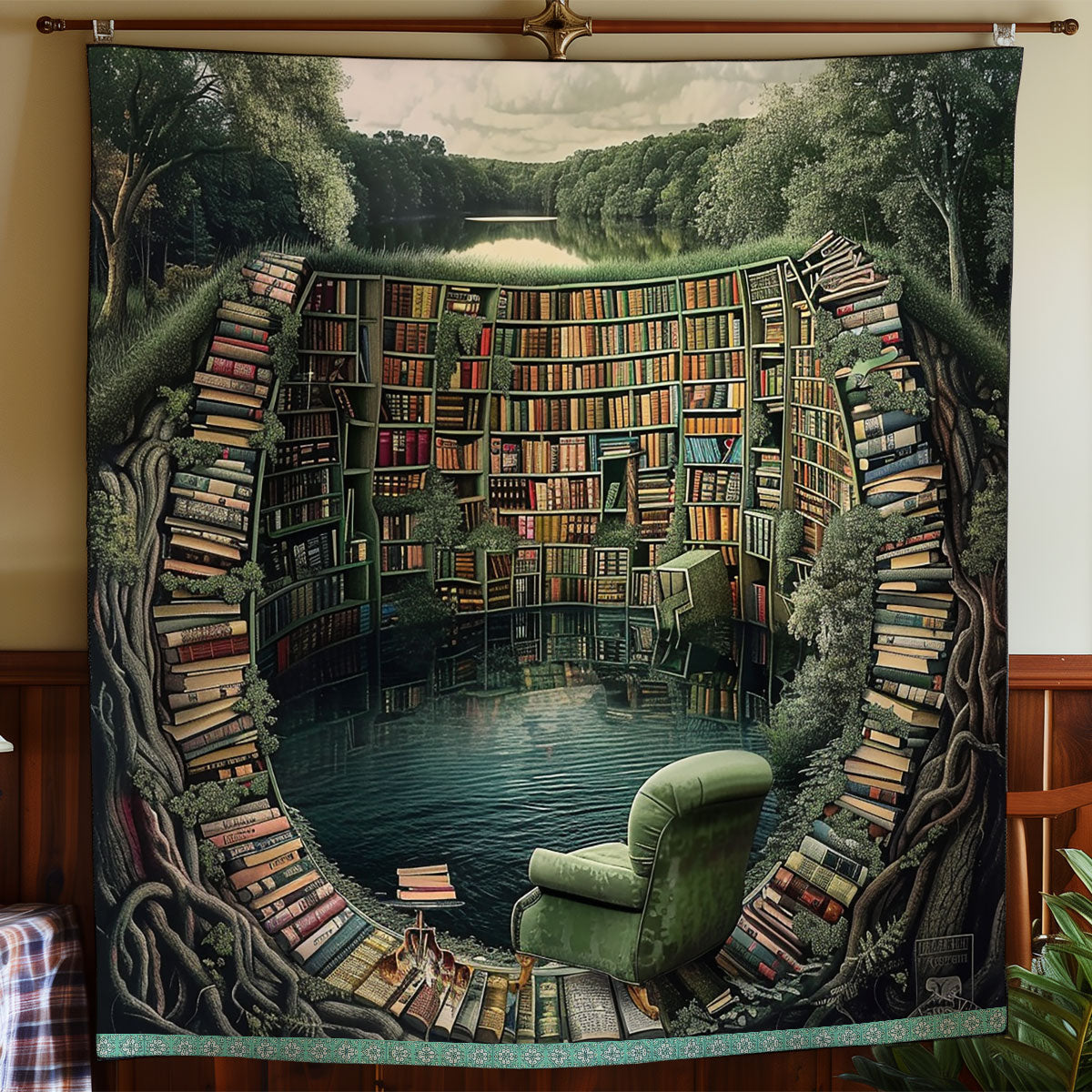 Riverside Library Haven WN0909108CL Quilt
