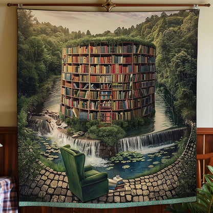 Riverside Library Retreat WN0909112CL Quilt