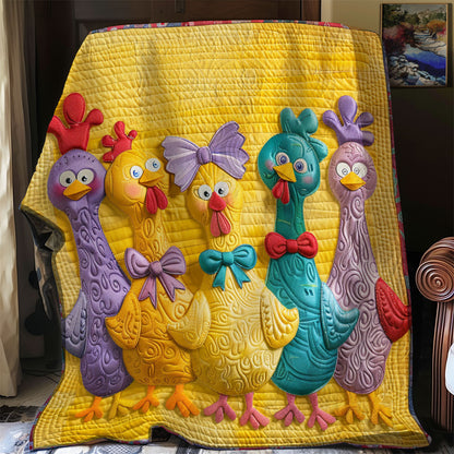 Rooster Club SR1508002CL Quilt