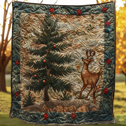 Rudolph And Tree WN2907029CL Quilt