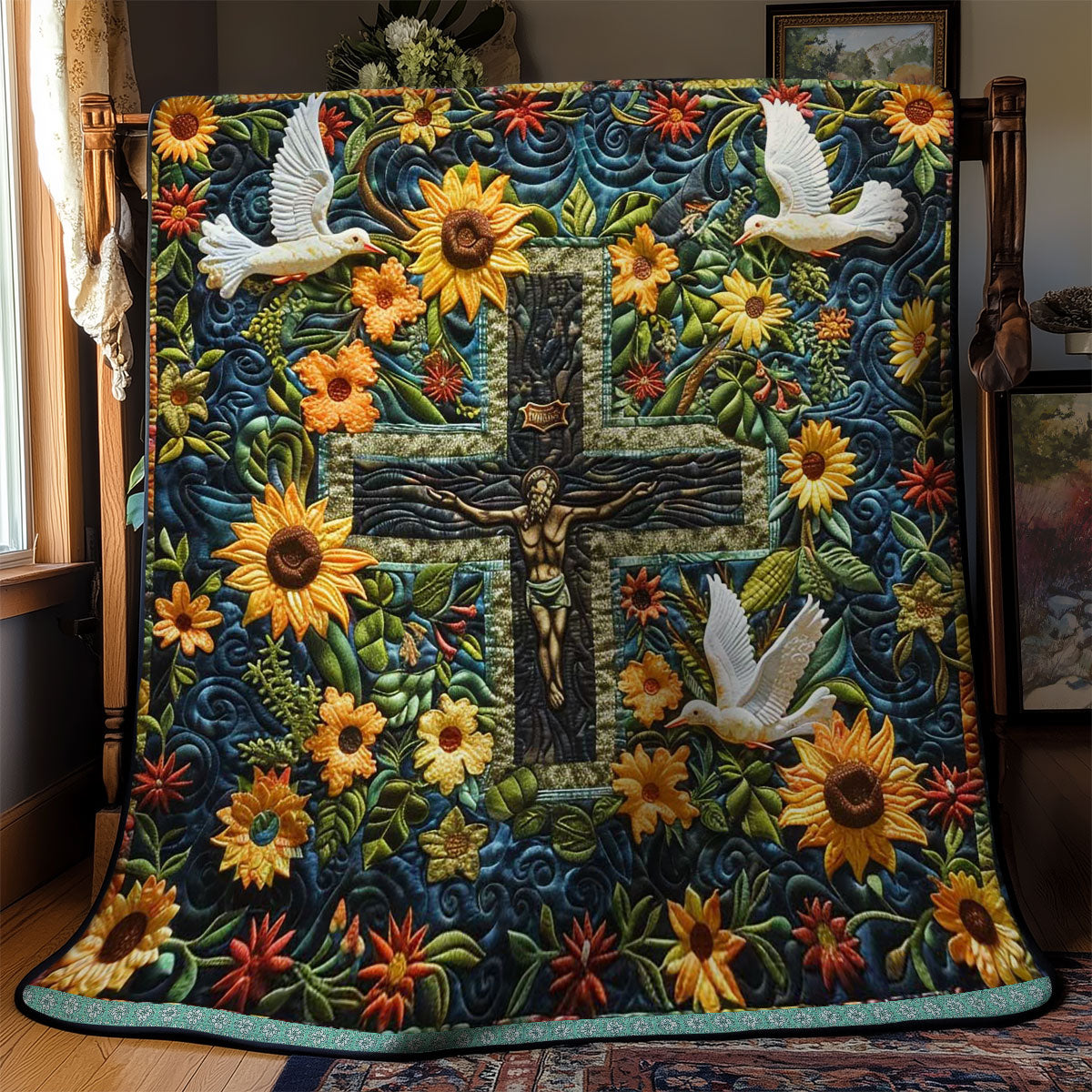 Sacred Cross WN0509010CL Quilt
