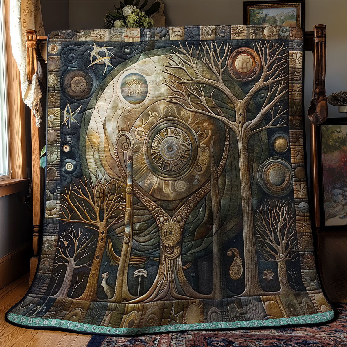 Sacred Tree Of Life WN1709043CL Quilt