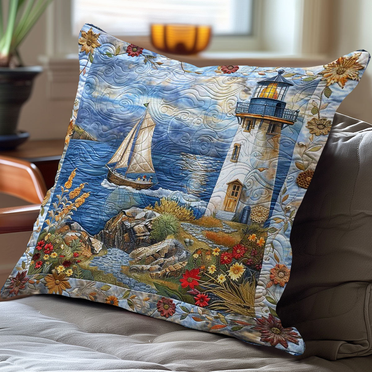 Sailboat Bliss WN2907086CL Pillow Case