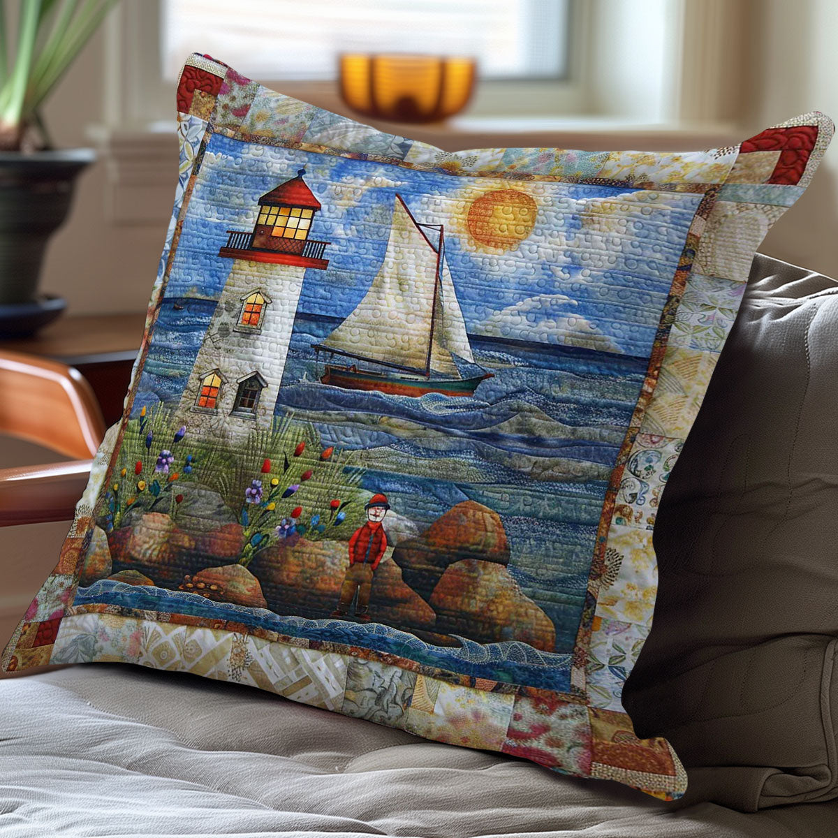 Sailboat Dreams WN2907087CL Pillow Case