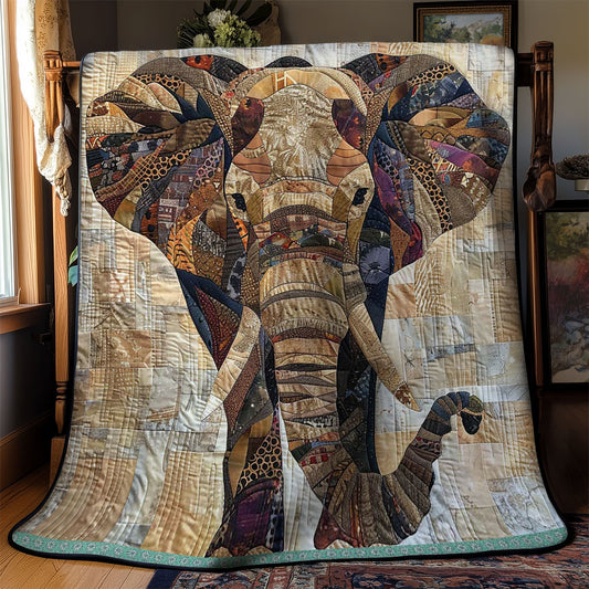 Sandy Elephant WN2908020CL Quilt