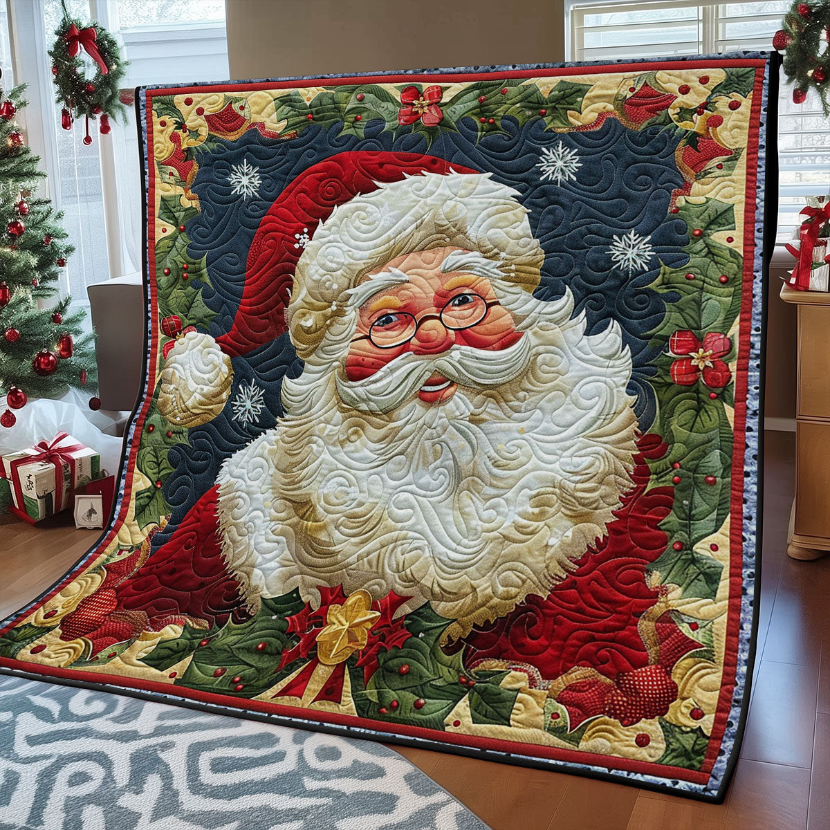 Santa Claus SR1908015CL Quilt