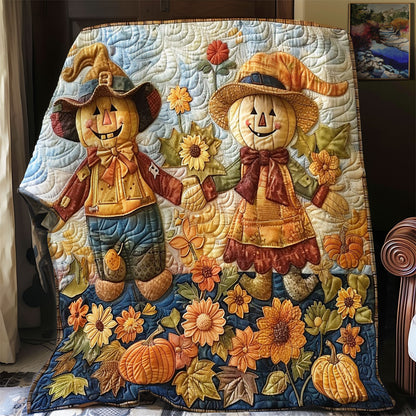 Scarecrow Autumn Festivities SR1508030CL Quilt