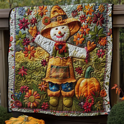 Scarecrow Pumpkin Parade WN1908041CL Quilt