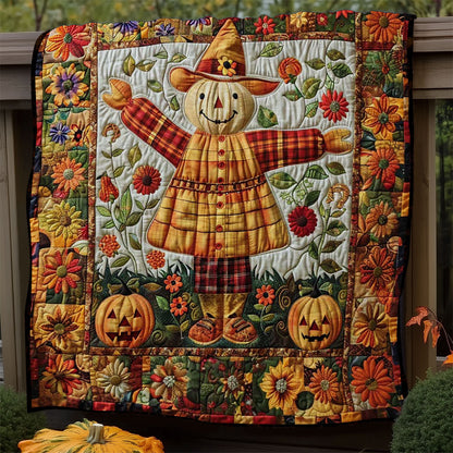 Scarecrow's Pumpkin Dream WN1908044CL Quilt