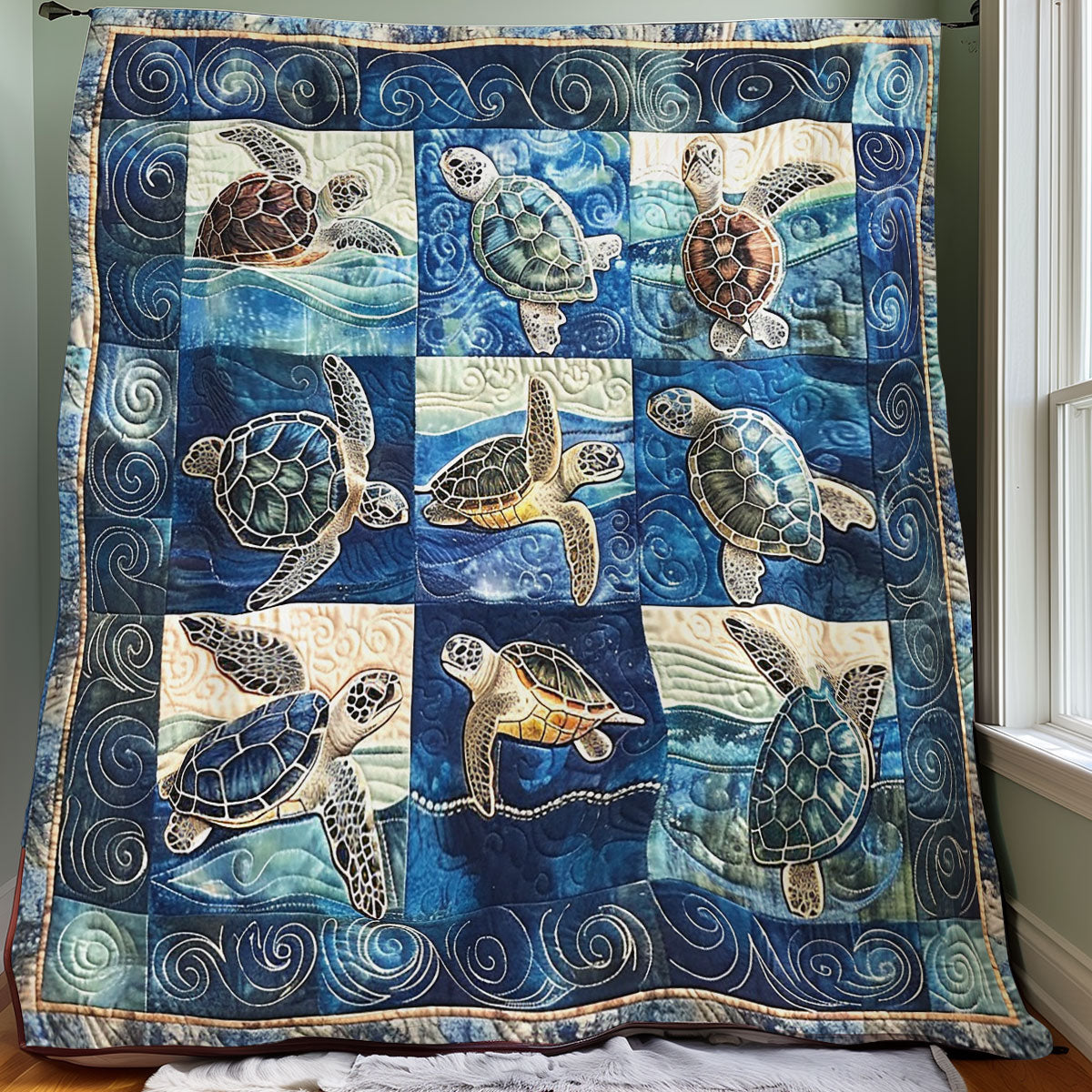 Sea Turtle SR1008018CL Quilt