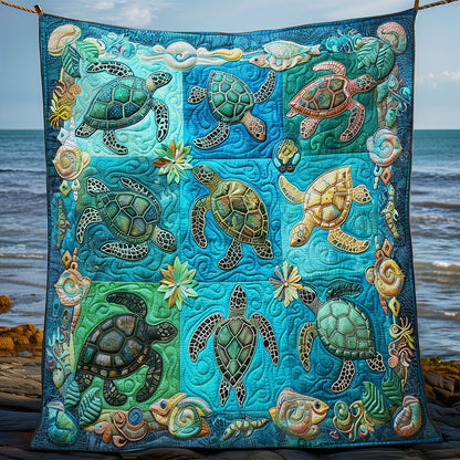 Sea Turtle WM2308020CL Quilt