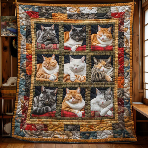 Serene Cats WN1508027CL Quilt