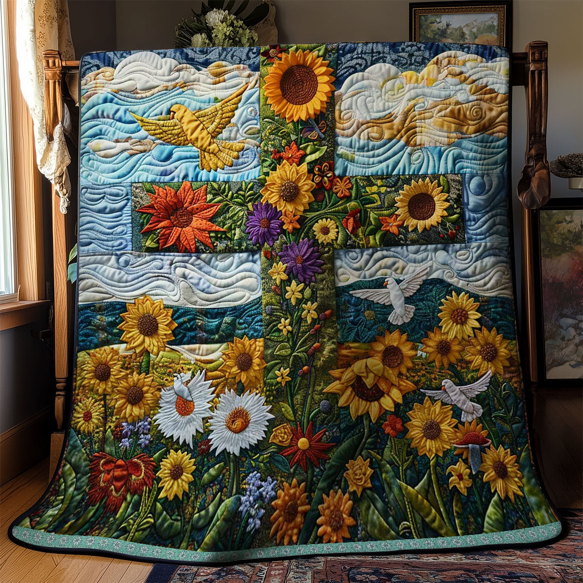 Serenity Cross WN0509014CL Quilt