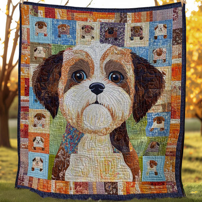 Shih Tzu Haven WN0608047CL Quilt