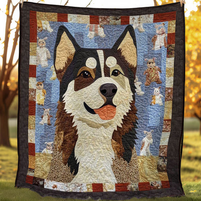 Siberian Husky Cute WN0608051CL Quilt