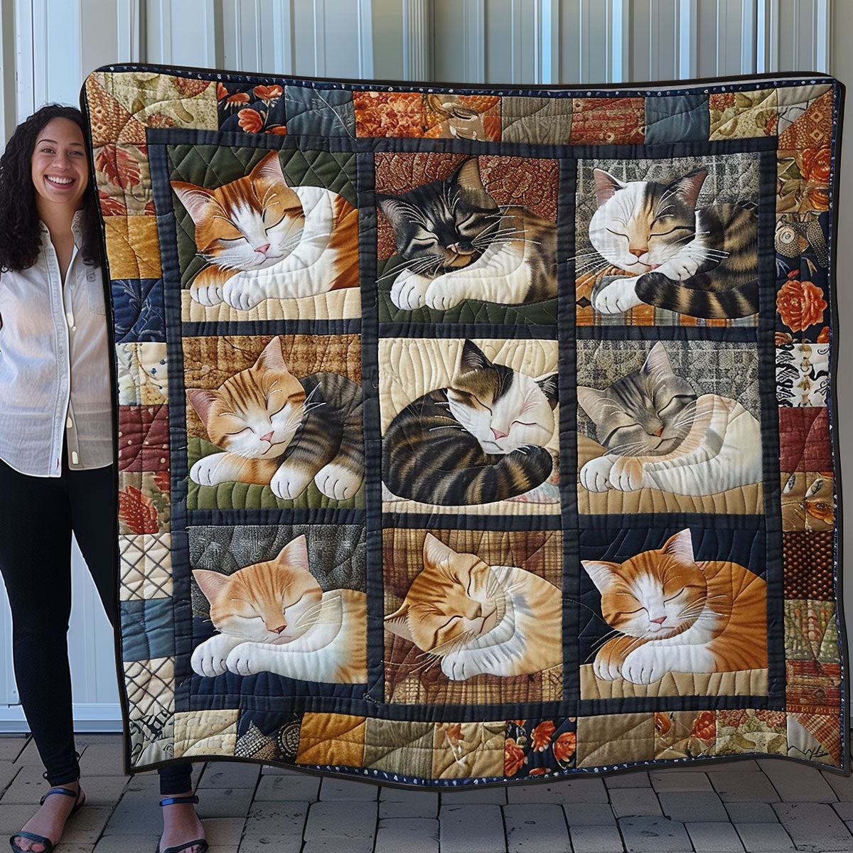 Sleeping Cat SR1008039CL Quilt