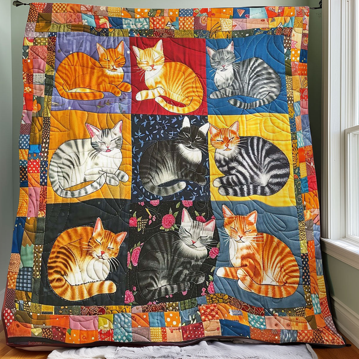 Sleeping Cat WM0808025CL Quilt