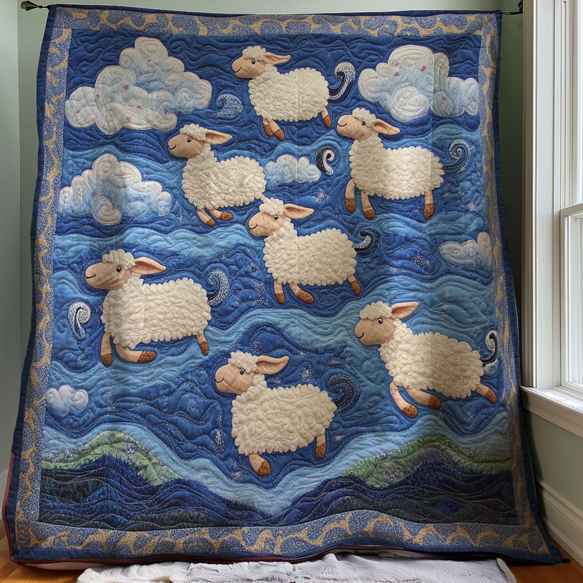 Sleeping Sheeps WM3107001CL Quilt