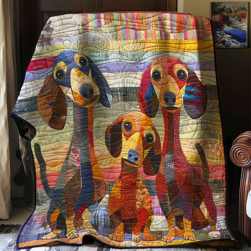 Snuggle Dachshund WN2208049CL Quilt