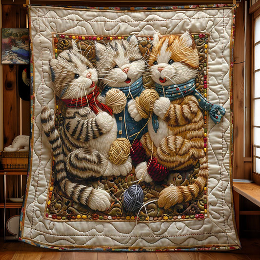 Snuggle Kitty WN0908135CL Quilt