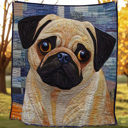 Snuggle Pug WN0508016CL Quilt