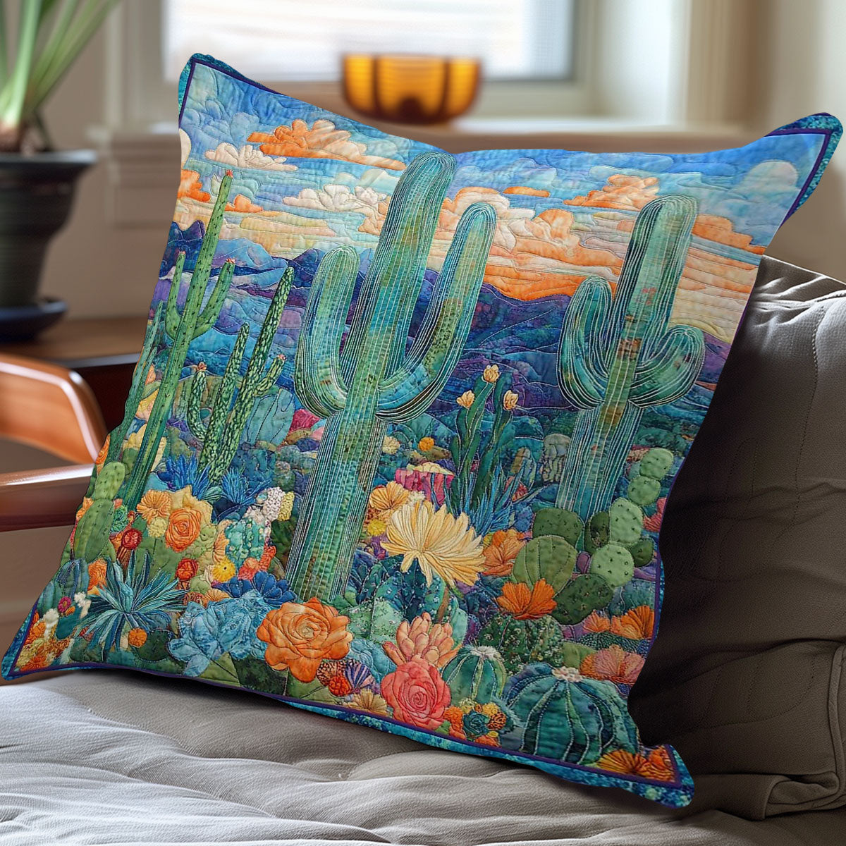 Spiky Serenity WN0208093CL Quilt Pillow Case