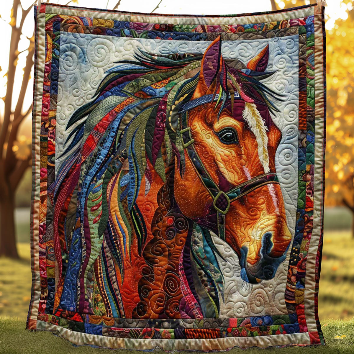 Spirit Horse WN3007035CL Quilt