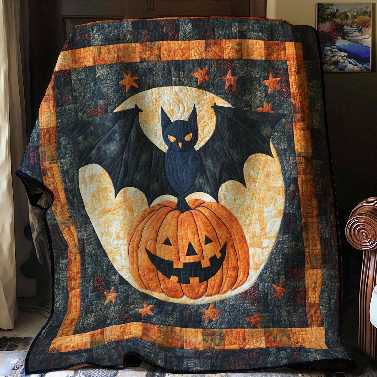 Spooky Bat WN0308005CL Quilt