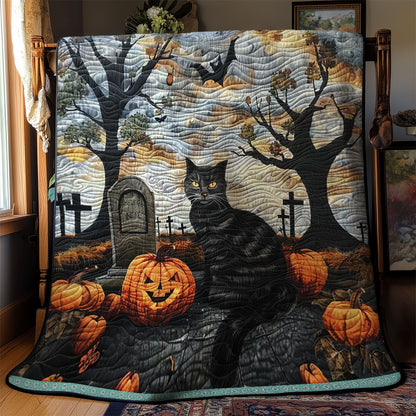 Spooky Cat WN1609062CL Quilt