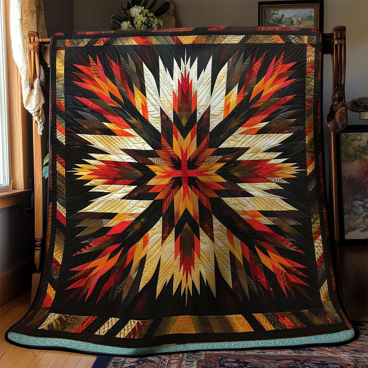 Star Native American WN1609066CL Quilt