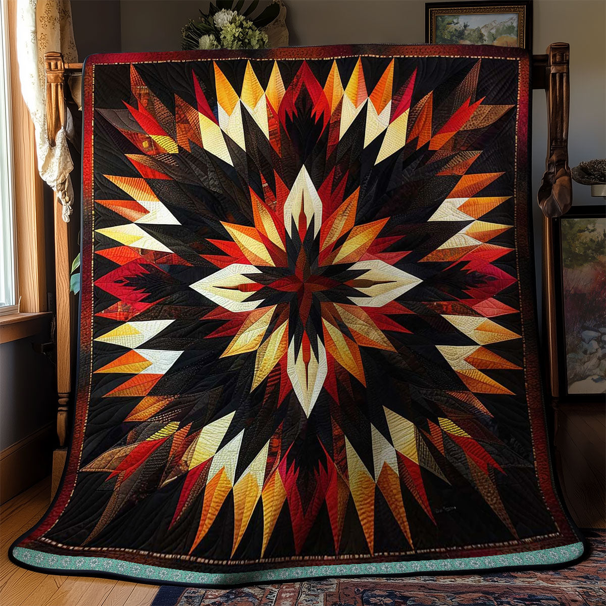 Star Native American WN1609067CL Quilt