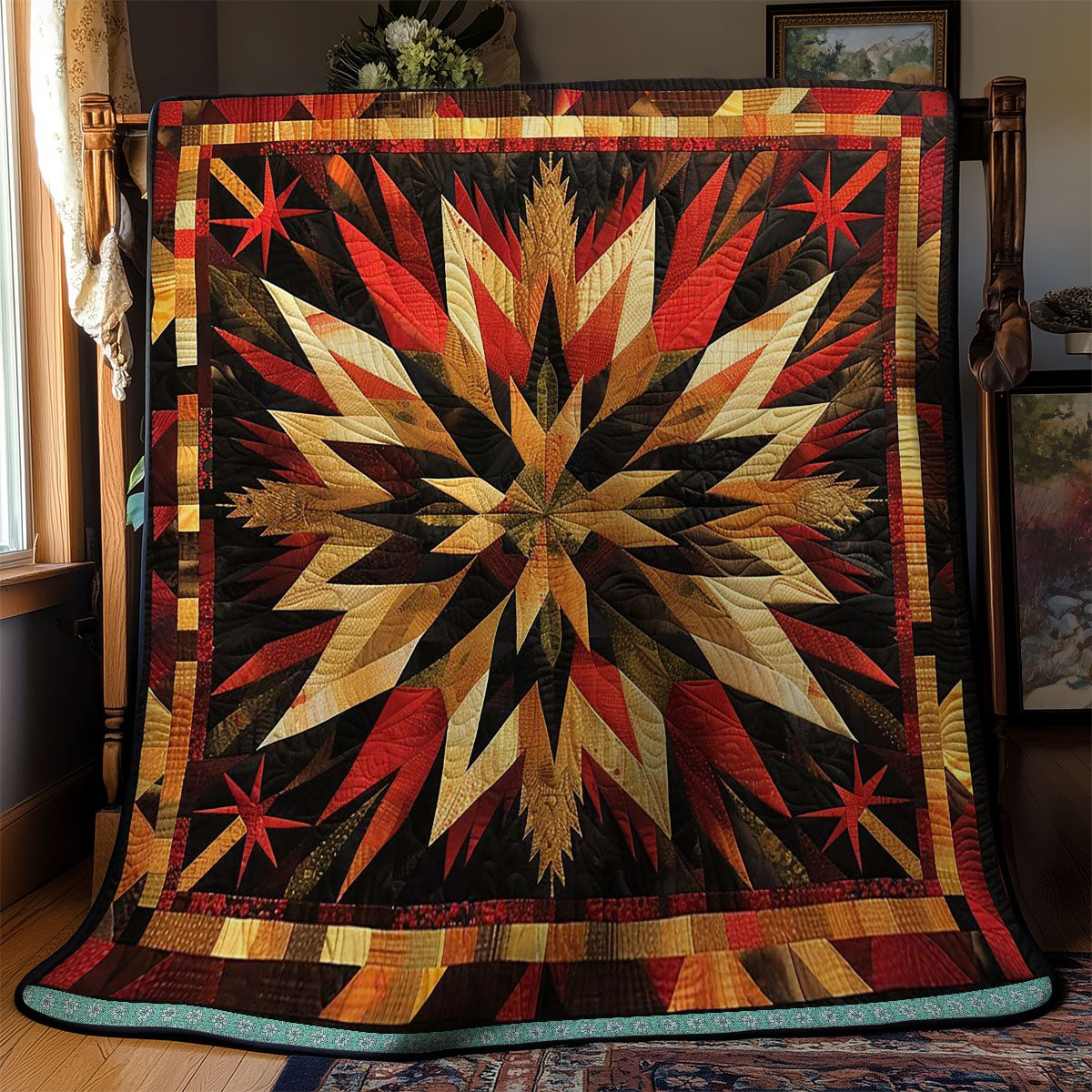 Star Native American WN1609069CL Quilt