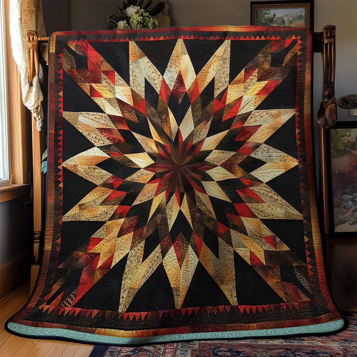 Star Native American WN1609070CL Quilt