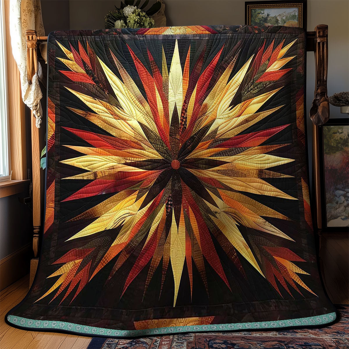 Star Native American WN1609072CL Quilt
