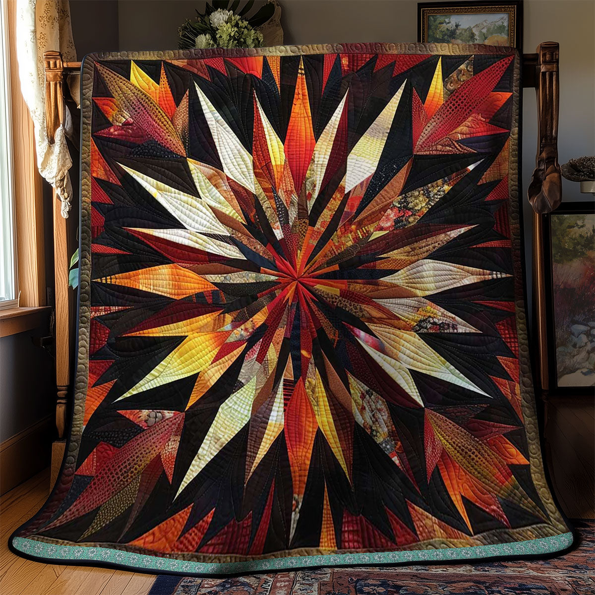 Star Native American WN1609073CL Quilt