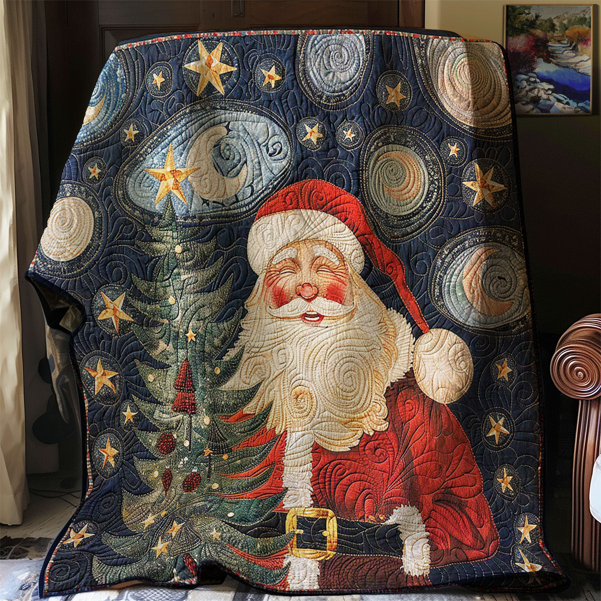 Starry Santa WM2907001CL Quilt