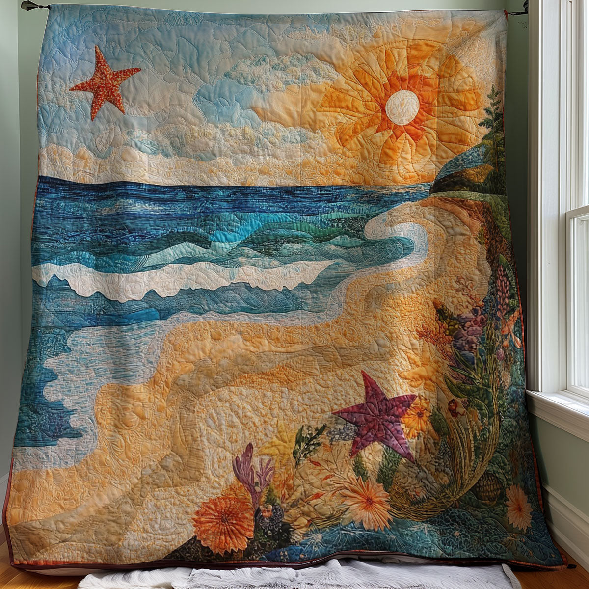 Summer Beach WM3107001CL Quilt