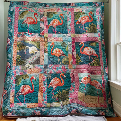 Summer Flamingo WM1008024CL Quilt