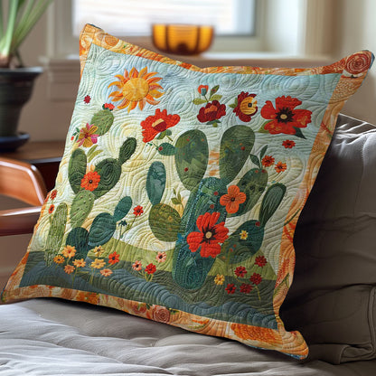 Sunny Cactus Embrace WN2607068CL Quilt Pillow Case